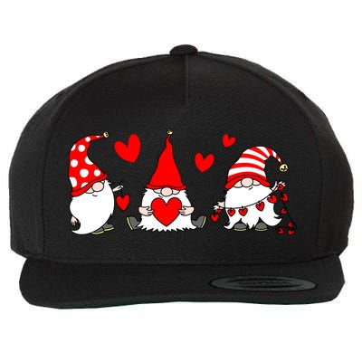 Cute Gnomes Wool Snapback Cap