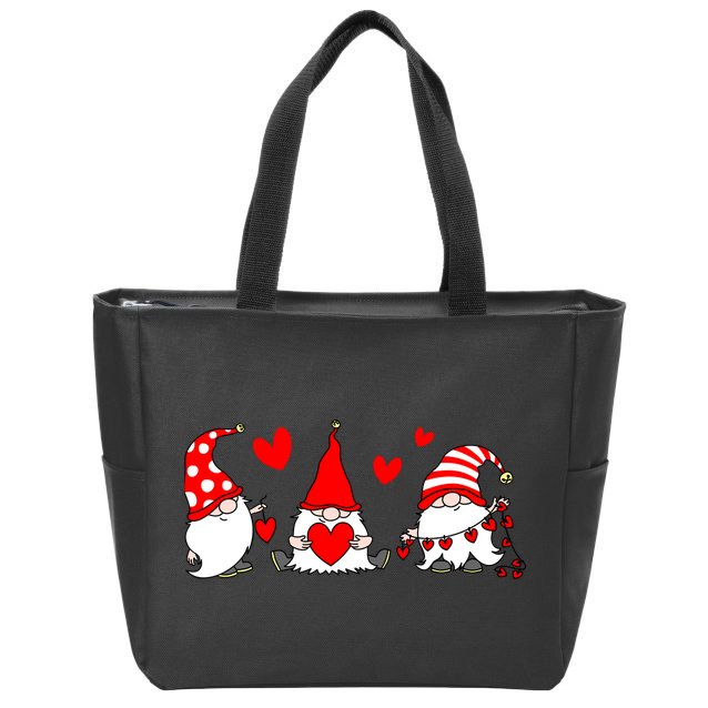 Cute Gnomes Zip Tote Bag