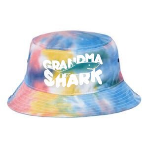 Cute Grandma Shark Tie Dye Newport Bucket Hat