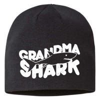 Cute Grandma Shark Sustainable Beanie