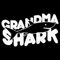 Cute Grandma Shark 16 in Basic Backpack