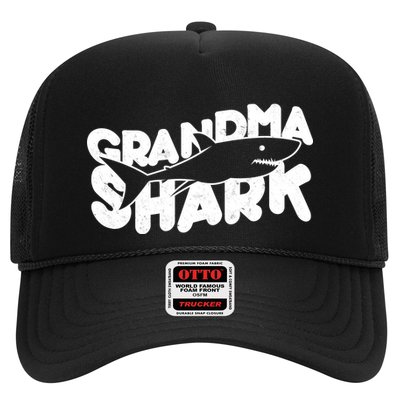 Cute Grandma Shark Trucker Hat
