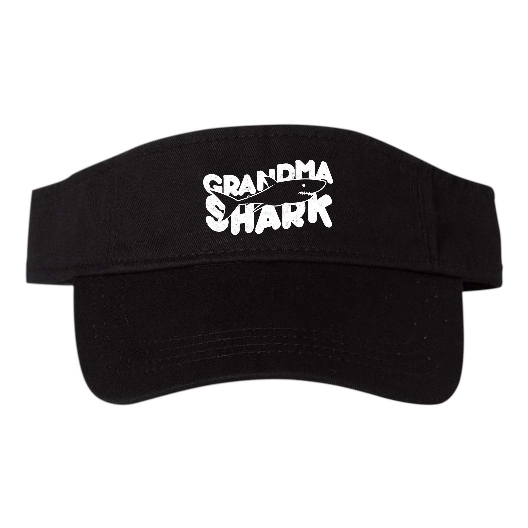 Cute Grandma Shark Visor