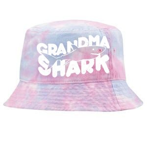 Cute Grandma Shark Tie-Dyed Bucket Hat