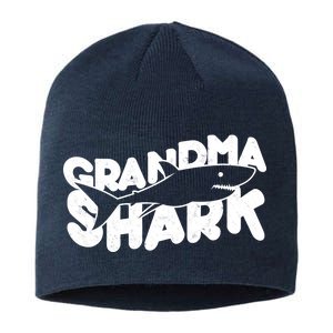 Cute Grandma Shark Sustainable Beanie