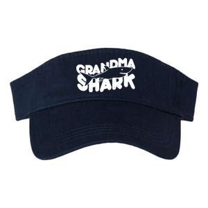 Cute Grandma Shark Valucap Bio-Washed Visor