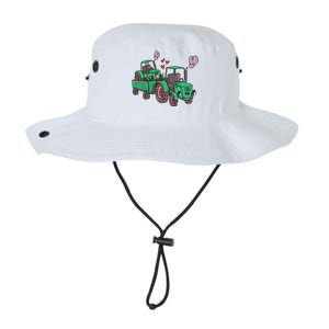 Cute Green Tractor Family Legacy Cool Fit Booney Bucket Hat