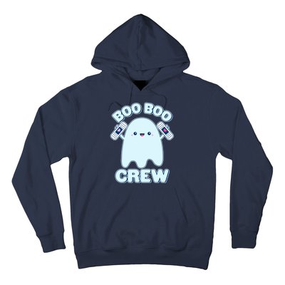 Cute Halloween Boo Boo Crew Band Aid Ghost Hoodie