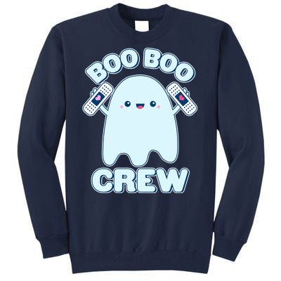 Cute Halloween Boo Boo Crew Band Aid Ghost Tall Sweatshirt