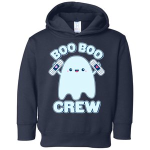 Cute Halloween Boo Boo Crew Band Aid Ghost Toddler Hoodie