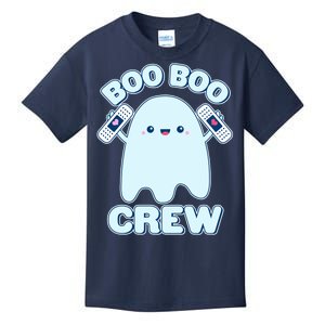 Cute Halloween Boo Boo Crew Band Aid Ghost Kids T-Shirt