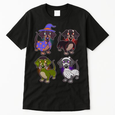 Cute Halloween Dachshunds  Tall T-Shirt