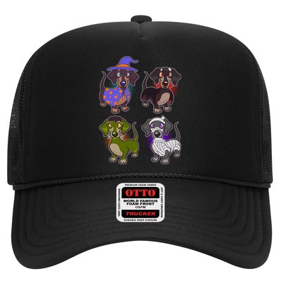 Cute Halloween Dachshunds  Trucker Hat
