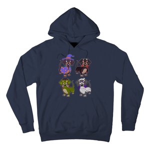 Cute Halloween Dachshunds  Hoodie