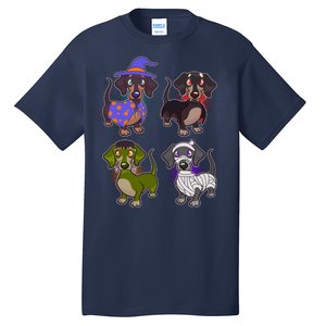 Cute Halloween Dachshunds  Tall T-Shirt