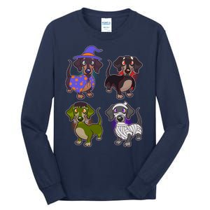 Cute Halloween Dachshunds  Tall Long Sleeve T-Shirt