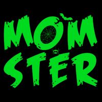 Cute Halloween Mom-Ster Flatbill Hat