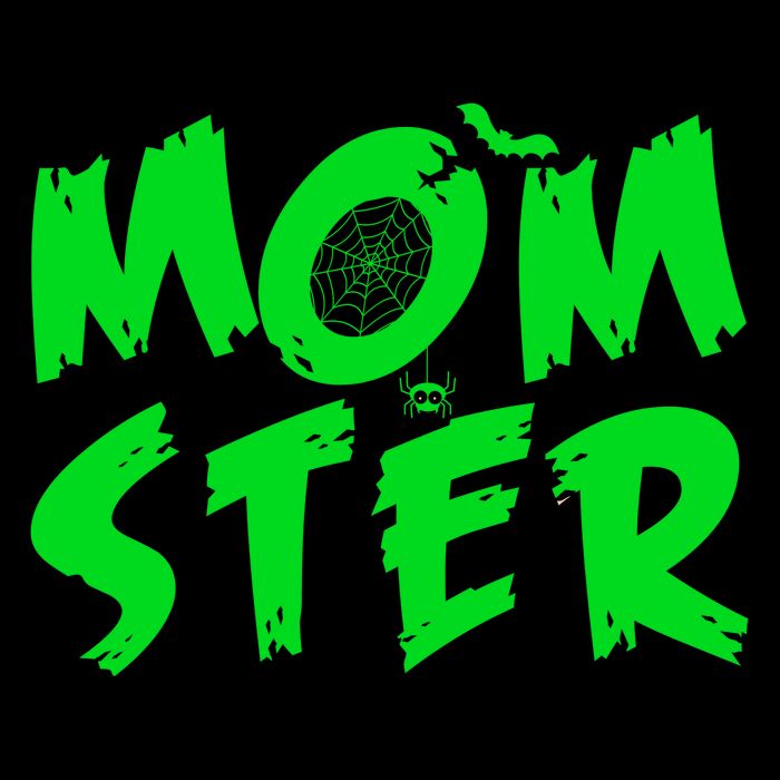 Cute Halloween Mom-Ster Flatbill Hat