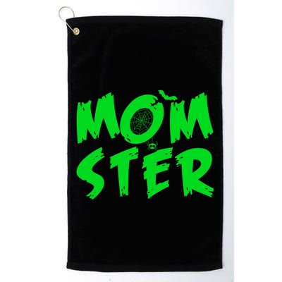 Cute Halloween Mom-Ster Golf Towel