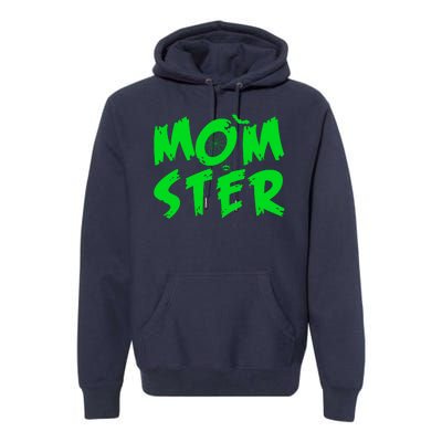 Cute Halloween Mom-Ster Premium Hoodie