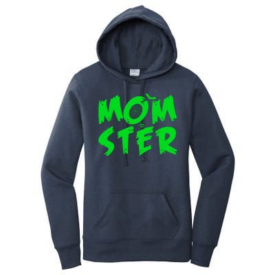 Cute Halloween Mom-Ster Women's Pullover Hoodie