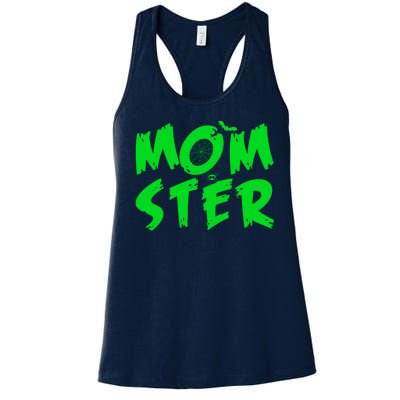 Cute Halloween Mom-Ster Women's Racerback Tank