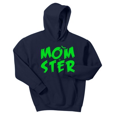 Cute Halloween Mom-Ster Kids Hoodie