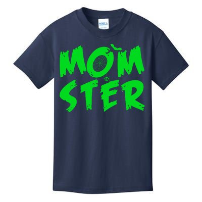 Cute Halloween Mom-Ster Kids T-Shirt