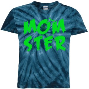 Cute Halloween Mom-Ster Kids Tie-Dye T-Shirt