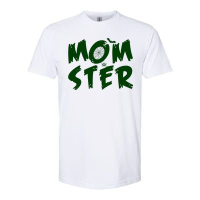 Cute Halloween Mom-Ster Softstyle® CVC T-Shirt