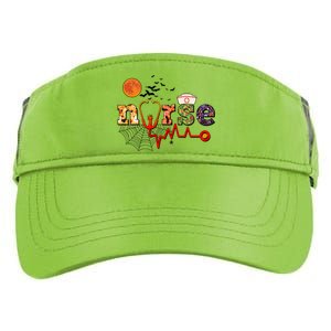 Cute Halloween Patterns Nurse Adult Drive Performance Visor