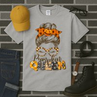 Cute Halloween Pumpkin Queen Autumn  Tall T-Shirt