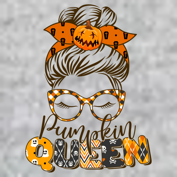 Cute Halloween Pumpkin Queen Autumn  Tall T-Shirt