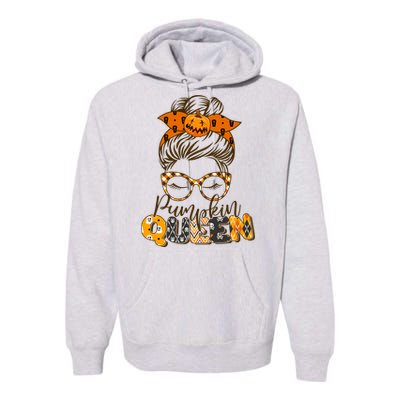 Cute Halloween Pumpkin Queen Autumn  Premium Hoodie