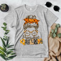 Cute Halloween Pumpkin Queen Autumn  Premium T-Shirt