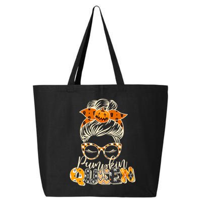 Cute Halloween Pumpkin Queen Autumn  25L Jumbo Tote
