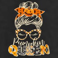 Cute Halloween Pumpkin Queen Autumn  25L Jumbo Tote