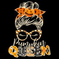 Cute Halloween Pumpkin Queen Autumn  Baby Bodysuit