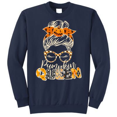 Cute Halloween Pumpkin Queen Autumn  Sweatshirt