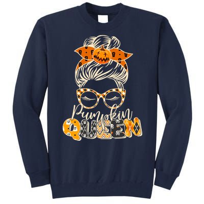 Cute Halloween Pumpkin Queen Autumn  Tall Sweatshirt