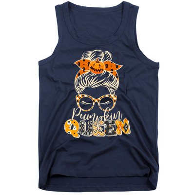 Cute Halloween Pumpkin Queen Autumn  Tank Top