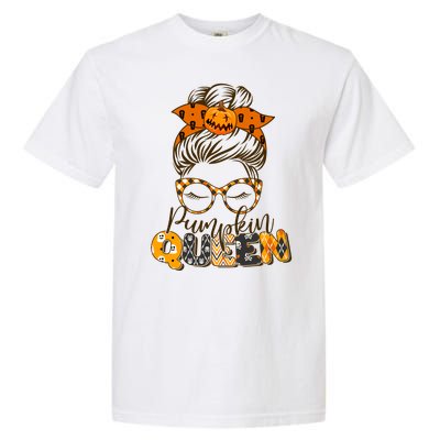 Cute Halloween Pumpkin Queen Autumn  Garment-Dyed Heavyweight T-Shirt