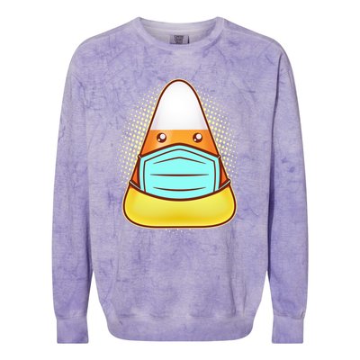 Cute Halloween Quarantine Candy Corn Colorblast Crewneck Sweatshirt