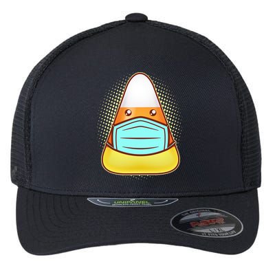 Cute Halloween Quarantine Candy Corn Flexfit Unipanel Trucker Cap