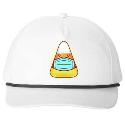 Cute Halloween Quarantine Candy Corn Snapback Five-Panel Rope Hat