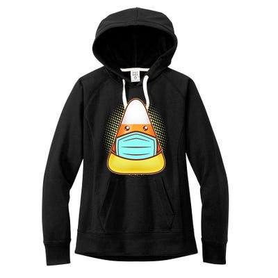 Cute Halloween Quarantine Candy Corn Women's Fleece Hoodie