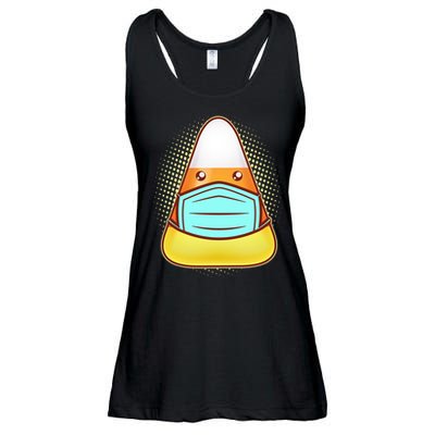 Cute Halloween Quarantine Candy Corn Ladies Essential Flowy Tank