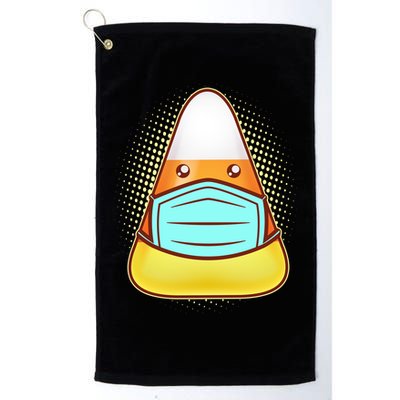 Cute Halloween Quarantine Candy Corn Golf Towel
