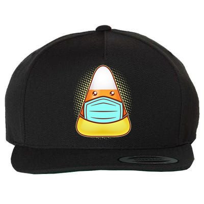 Cute Halloween Quarantine Candy Corn Wool Snapback Cap