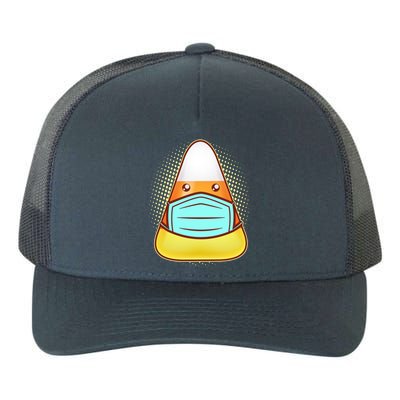 Cute Halloween Quarantine Candy Corn Yupoong Adult 5-Panel Trucker Hat